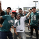 Eagles fans in L.A. Photo: Jae C. Hong/AP